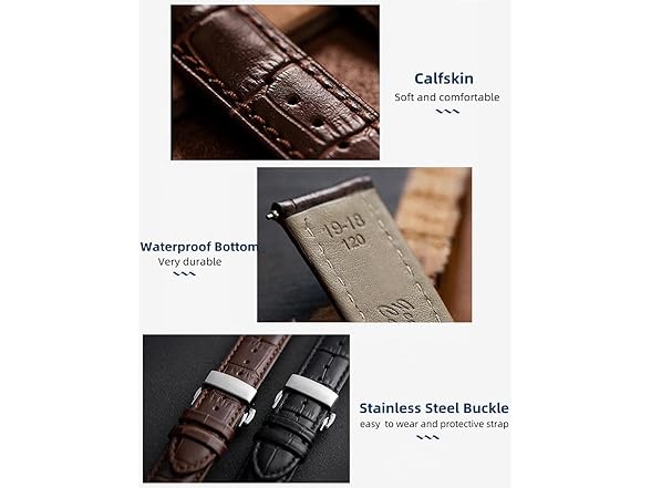 HEYOZURY Watch Bands 22mm