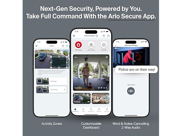(3 Cam) (NEW) Arlo Ultra Security Camera 4K HDR (3rd Gen, 2025)