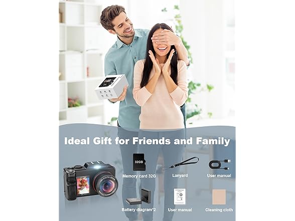 LIYTIFOR 5K Digital Camera for Photography