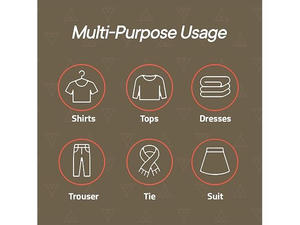 Black Space Saving Pants Hangers 4 Pack