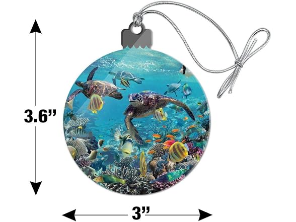 GRAPHICS & MORE Ocean Coral Reef Sea Turtles