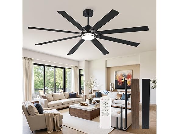 Fanbulous 84" Ceiling Fan W/Light