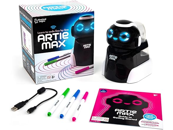 Educational Insights Artie Max Coding, Drawing Robot