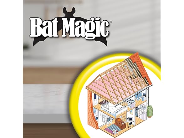 Bonide Bat Magic Bat Repellent, Pack of 4