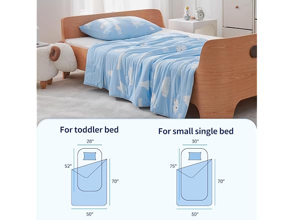 Dream Valley Cooling Kids Blanket Set