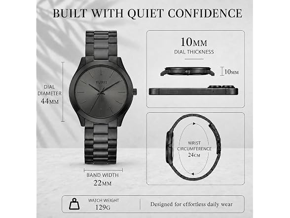 Men's Wrist Watch, Analog Stainless