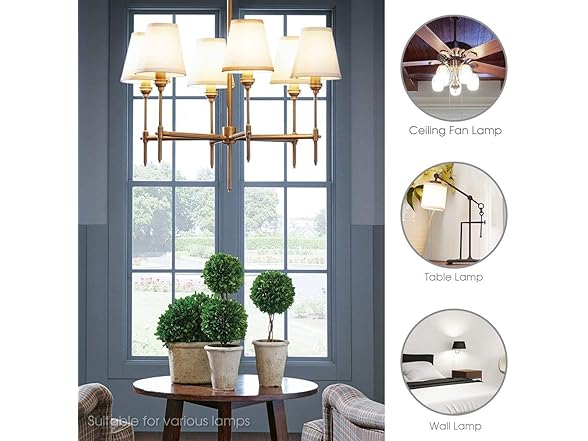 Dimmable E12 Light Bulb 60 Watt Daylight 4000K 6 Pack
