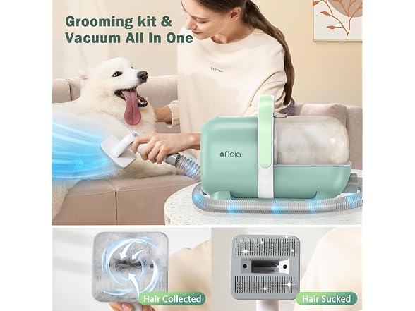 Afloia 6-in-1 Dog Grooming Kit