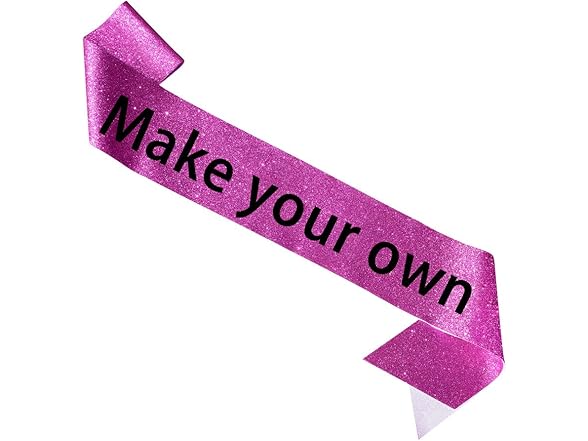 CoolerthingsDG glitter PU leather sashes