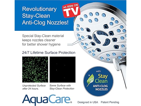 High Pressure 8-Mode Shower Head