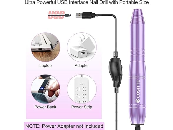 COSITTE Electric Nail Drill Kit
