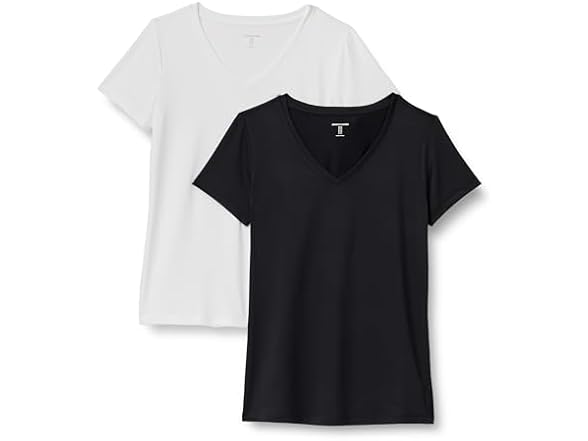 Amazon Essentials Womens V-Neck T-Shirt