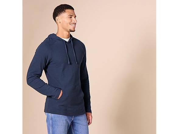 AE Mens Pullover Hoodie LS Slub Thermal