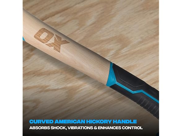 OX OX-P087220 20 oz OX 20 oz Framing Hammer - Curved Hickor