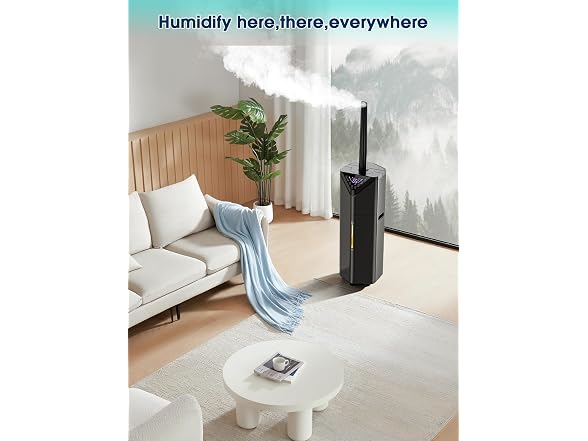 Hiswelle 5Gal 19L Large Room Humidifier