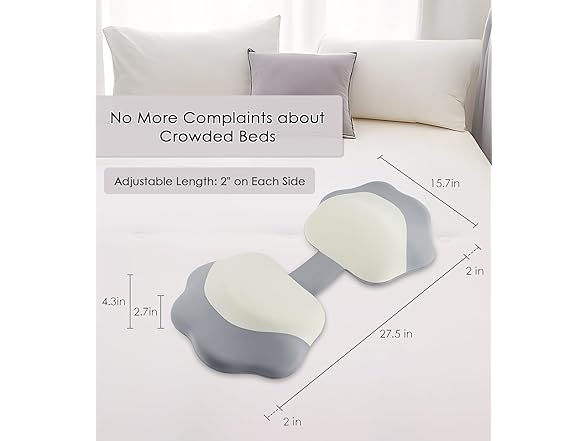 DONAMA Memory Foam Pregnancy Pillow