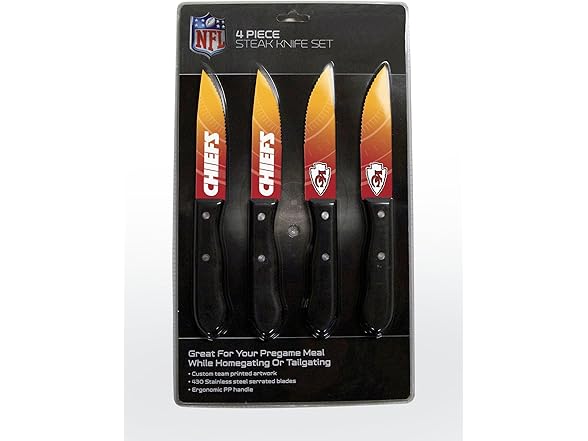 Kansas City Chiefs Steak Knives