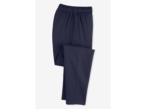Woman Within Women (2X) 7-day Knit Pants Navy