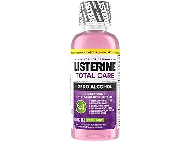 $3.99, Was $6.58, 39% Off! Listerine Total Care Zero Mouthwash 3.2 oz dealfomo