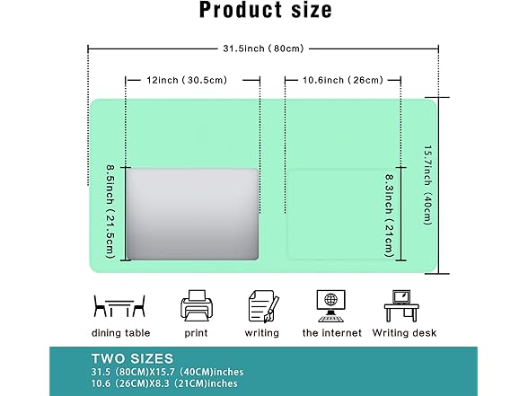 Makeup Mat for Vanity Top Protector