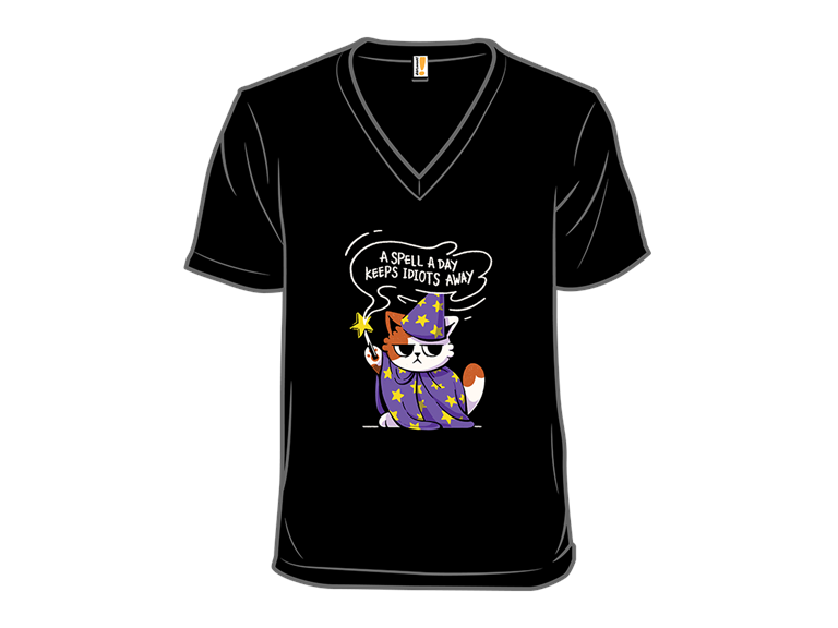 A Spell a Day Keeps Idiots Away Antisocial Cat