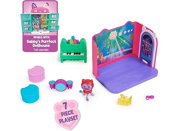 Gabby's Dollhouse, Groovy Music Room