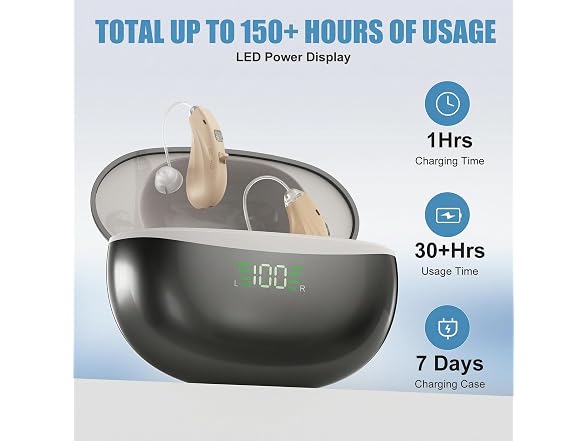 Oction Rechargeable Hearing Aids