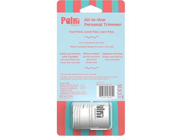 PalmPerfect All in One Personal Trimmer Women