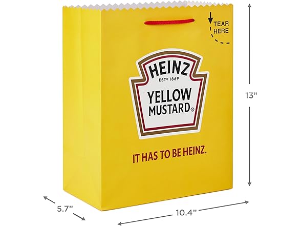 Hallmark Heinz Gift Bags 2pk