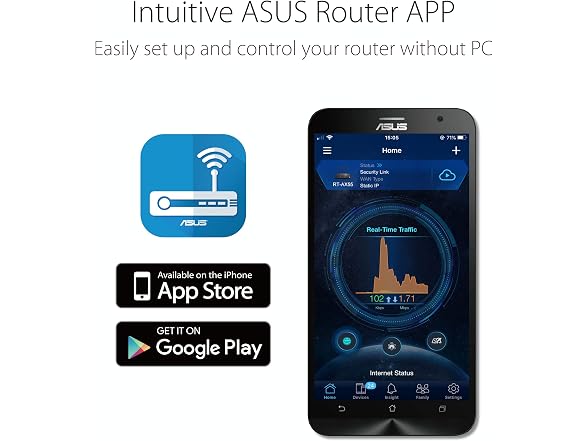 ASUS RT-AX1800S-RB 5 ASUS RT-AX1800S AX1800 Dual