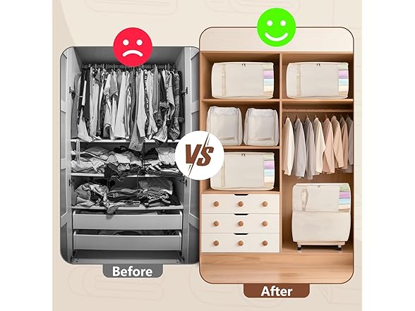 Comforter Storage Bag, Large Capacity