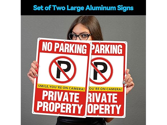 Koalaat No Parking Sign, 10 x 14 Inches