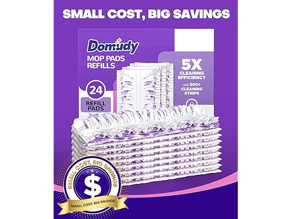 Domudy Mop Pad Refills for Swiffer Power Mop