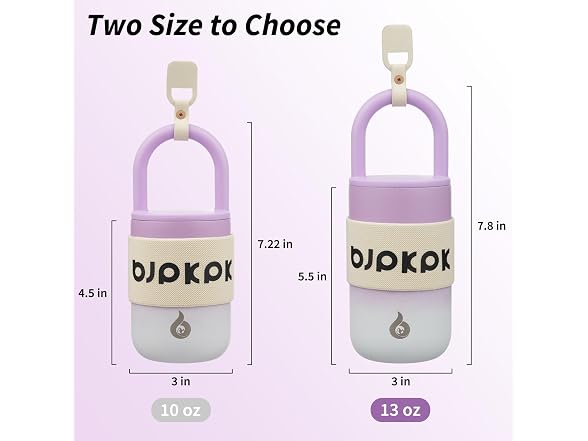 BJPKPK 13oz Insulated Tumbler w/ Lid Lilac
