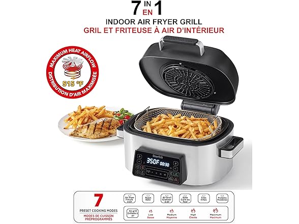 (NEW) StarFrit 7-in-1 Indoor Air Fry