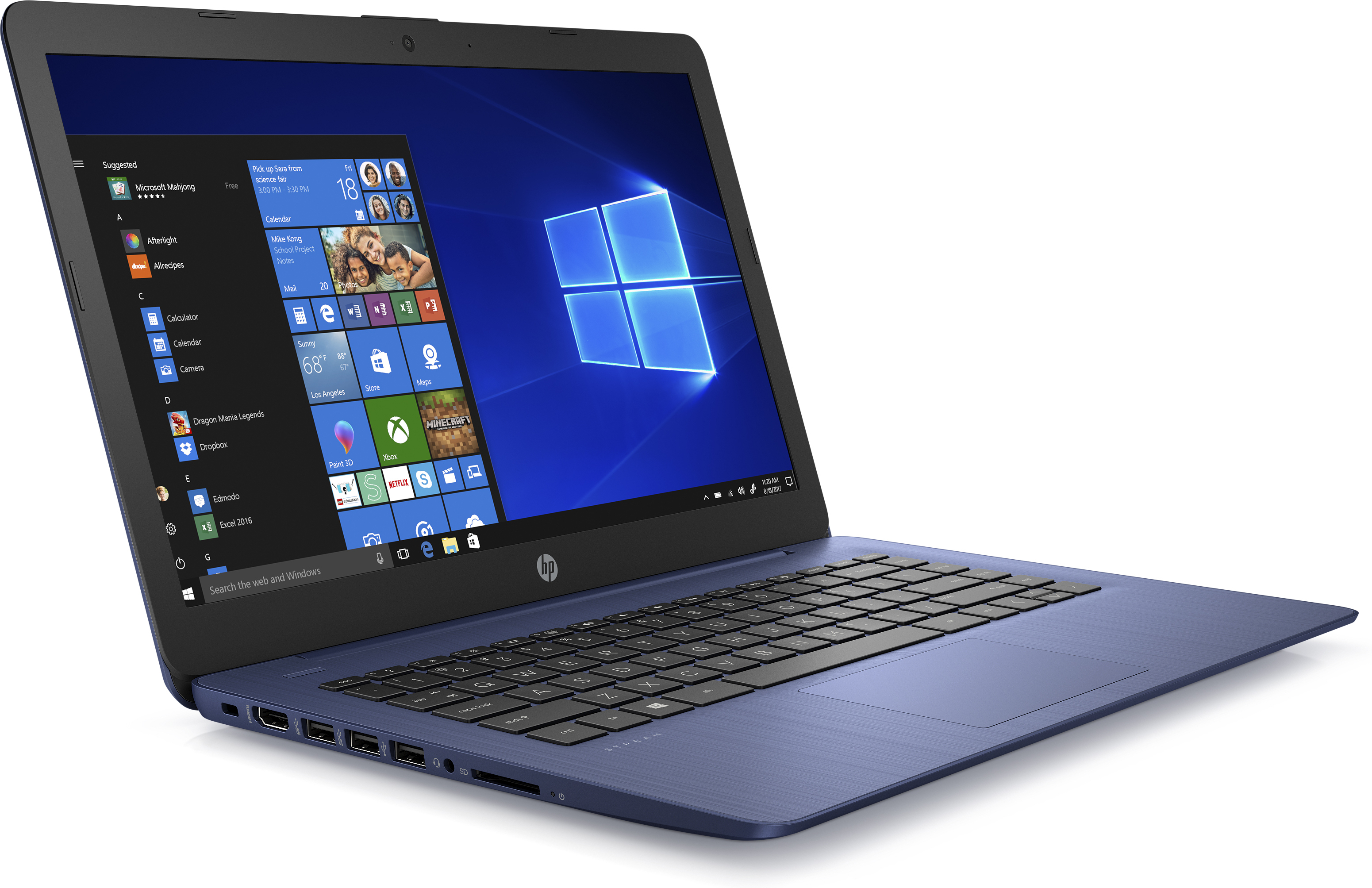 HP Stream 14" AMD Dual-Core Win10 Notebooks(Open Box) - Gallery 25