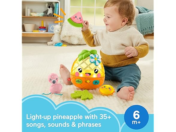 Fisher-Price Paradise Pals Magical Lights Tunes Pineapple