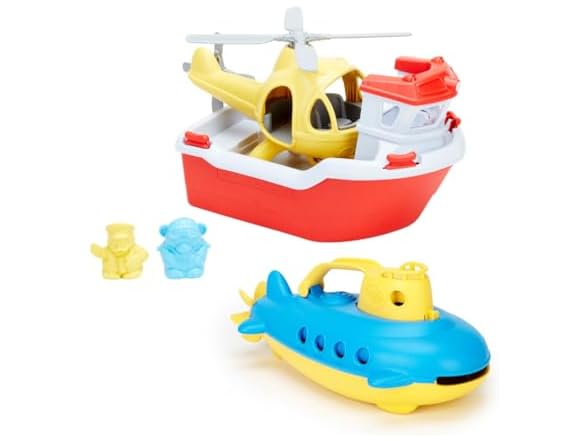 Ocean Rescue Adventure – Rescue Boat & Helicopter + Submarine Set