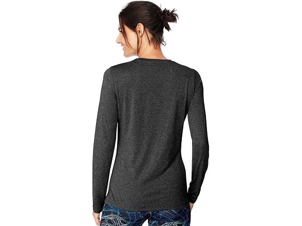Hanes Women (XL) O9309 Shirt Awesome Blue Heather