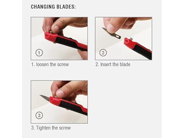 JUSTHESE 14PCS Precision Hobby Knife set