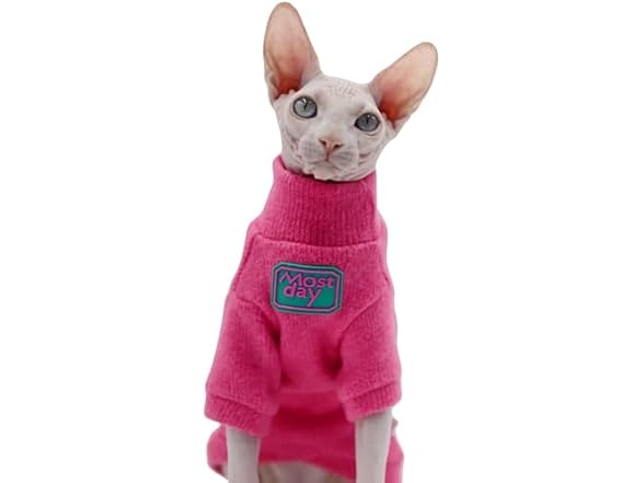 DUOMASUMI Sphynx Cat Clothes Autumn and Winter