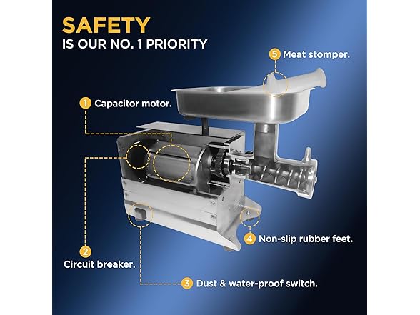 Electric Commercial Meat Grinder
