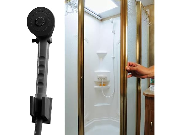 RV Shower Faucet & Shower Head & Hose High Pressur