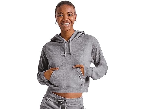 Hanes Women (XXL) Pullover Hoodie Black Heather