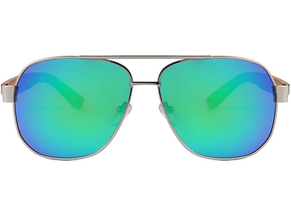 Tucci Italy Black Aviator Sunglasses