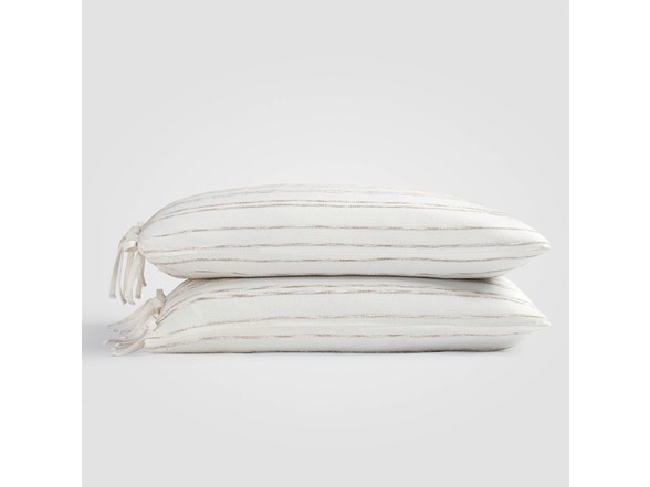 White Beige Stripe