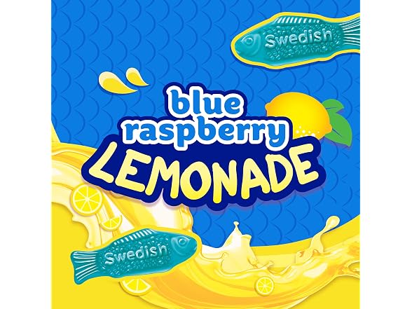 SWEDISH FISH Blue Raspberry Lemonade