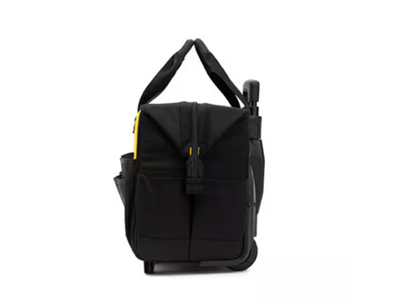 CAT 84672 TOOL STORAGE TOTE 18IN Black and Yellow