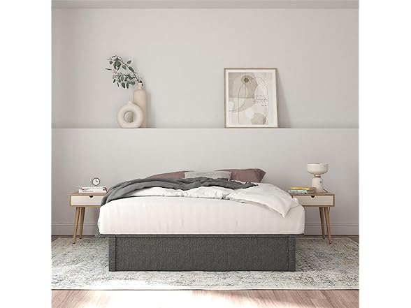 DHP Maven Upholstered Platform Bed with 11 Inch Height