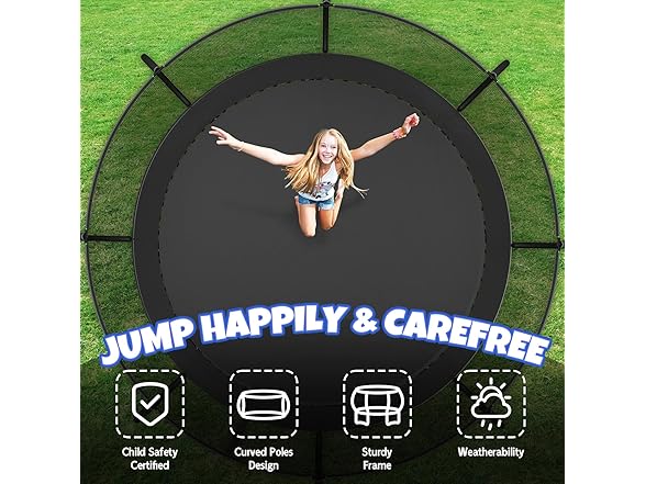 Kiivakii Trampoline 14FT ASTM